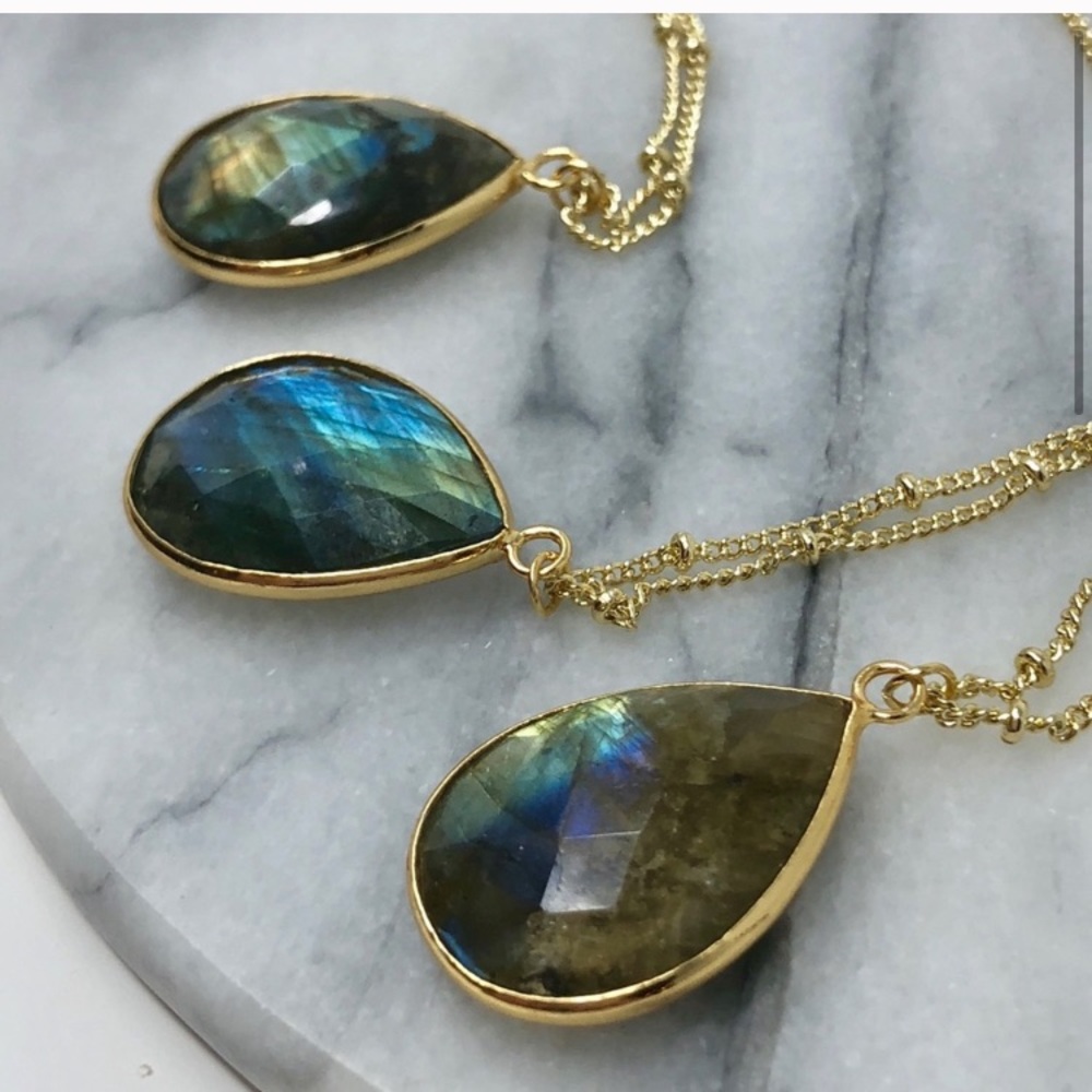 Labradorite Boho Necklace